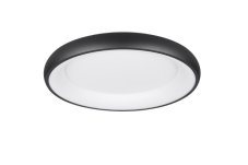 TRIO 649616032 CARDONA stropné svietidlo D620mm SMD LED 38W/4400lm 2300+3000+4000K čierna matná, switchdimmer