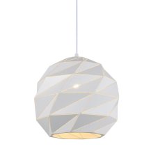 Italux PND-2424-1L-WH závěsné svítidlo Palermo D320mm 1x40W E27 bílá