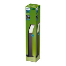 Zahradní sloupkové svítidlo LED 2700K antracitová IP44 PHILIPS UltraEfficient Splay 8721103110053