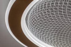 RABALUX 71282 Zofrael stropné svietidlo D510mm LED 34W/3900/2400lm 3000-6500K zlatá, priehľadná, stmievateľné, diaľkový ovládač