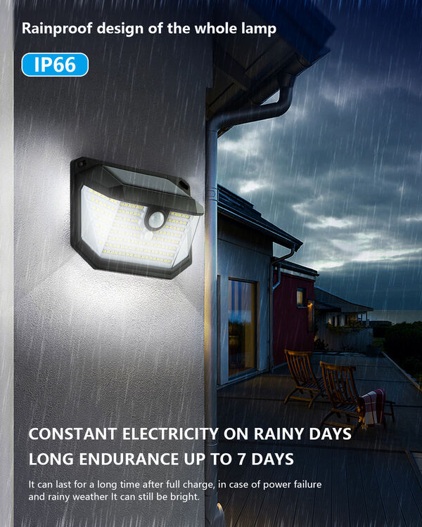 Immax 08486L IMMAX SIDE vonkajšie solárne nástenné svietidlo LED 4W/300lm 6000K, IP65, PIR senzor, čierna