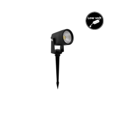 Philips 8720169386914 GardenLink Low Volt 24V Reuel venkovní zapichovací svítidlo/reflektor LED V125mm + hrot145mm 1,5W/180lm 2700K IP44 černá, bez napájania