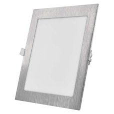 EMOS ZD2243 NEXXO LED stropné zápustné svietidlo 225x225mm 18W 1600lm 3000/3500/4000K strieborná