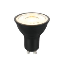 TRIO 956-1222 LED žiarovka GU10 3,3W/450lm 2700K D50mm čierna switchdimmer 38°