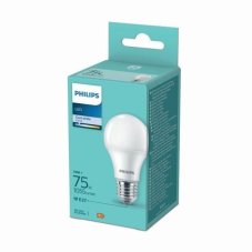 Philips 8720169253131 LED žárovka E27 10W/75W 1055lm 4000K A60 bílá