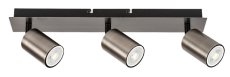 RABALUX 73073 Gerhard stropné bodové svietidlo/spot 3xGU10 oceľovo šedá