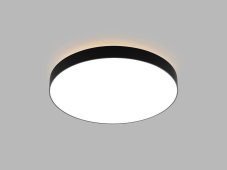 LED2 1110833 RINGO 60 P / N, stropní kulaté svítidlo 600mm 54W + 6W / 4940lm 3000K černá