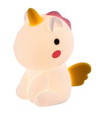 RABALUX 76020 Unicoo dekorační dotyková stolová lampička V140mm LED 0,45W/30lm 3000K bílá, nabíjecí baterie