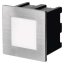 Emos ZC0110 LED AMAL vstavané svietidlo obdĺžnik štvorec 80 × 80 × 61 mm 2W 70lm 4000K nerez