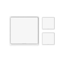 Immax 07506C NEO vypínač, 86x86mm 1-tlačítkový, 1x CR 2430, WiFi, bílá,3-set