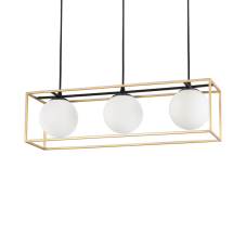 Závesné svietidlo Ideal lux 198125 LINGOTTO SP3 3xE14 40W čierna