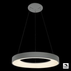 LUXERA 18406 GENTIS závěsné svítidlo 600 mm LED / 50W, 4000K, matná šedá