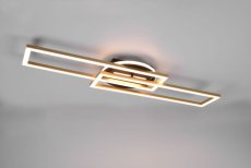 TRIO Reality R67183108 TWISTER stropné svietidlo SMD LED 30W/4500lm 2700-6000K matná mosadz, switchdimmer, diaľkový ovládač, otočné ramená