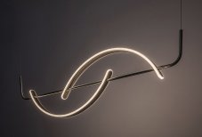 RABALUX 72233 Jarnelle závesné svietidlo LED 35W/2450lm 3000K saténová chrómová, biela