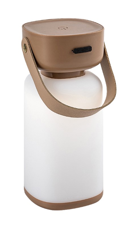 RABALUX 77143 Funes prenosné stolové svietidlo V190mm LED 3W/120lm 2800+4000+6500K IP44 hnedá