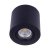 EMITHOR 48607 ALMAN 80mm povrchové bodové svietidlo 1xGU10/MAX 50W, IP20, čierna