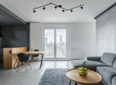 Stropné bodové svietidlo / spot 6x GU10 čierna matná IP20 GLOBO lighting ROBBY 57910-6B