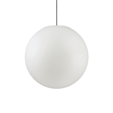 Exteriérové ​​závěsné svítidlo Ideal lux 136011 SOLE SP1 BIG 1xE27 60W bílá IP44