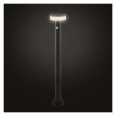 EMOS ZGJ0F4S TERION solárny záhradný stĺpik (stojanové svietidlo) LED 125 × 125 × 805 2W 200lm 3000K IP44 so senzorom antracit
