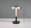TRIO 554910132 CELESTE stolní lampička V350mm SMD LED 10W/1050lm 3000K černá, dřevo