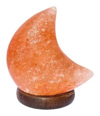 RABALUX 3696 soľná lampa Wasabi soľné dekoračné svietidlo LED V120mm 1W USB pripojenie, drevo, oranžová