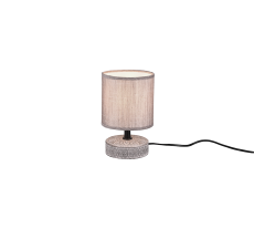 TRIO R50980126 MARIE stolní lampička D130mm 1xE14 hňedá