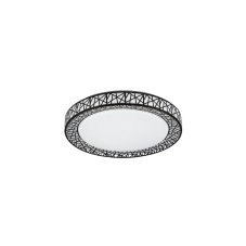 RABALUX 71140 Nilin stropné svietidlo LED D490mm 48W/3400lm 3000-6500K čierna, biela, stmievateľné, diaľkový ovládač