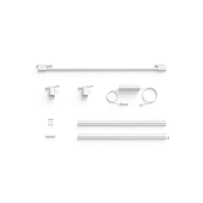 8719514407909 Philips Hue White and Color Ambiance Perifo LED nástěnné svítidlo bodové - souprava s Gradient trubicí 39,9W/2x490lm,1x1820lm 2000-6500K+RGB bílé