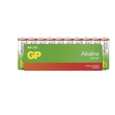 GP B0420G Alkalická batéria GP Alkaline LR6 (AA) SET-10ks