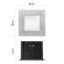 Emos ZC0110 LED AMAL vstavané svietidlo obdĺžnik štvorec 80 × 80 × 61 mm 2W 70lm 4000K nerez