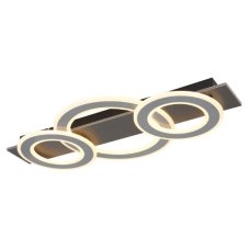 GLOBO 48034-50 JAYDEN stropní svítidlo LED 50W/2300lm 3000K antracit, šedá, bílá