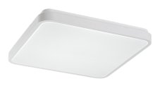 RABALUX 71424 Alenzo stropní svítidlo 420x420mm LED 36W/2350lm 3000-6000K IP44 bílá, stmívatelné, dálkový ovladač