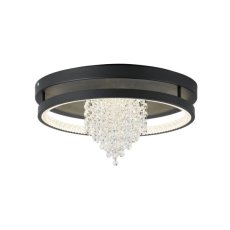 RABALUX 71353 Maribell stropné svietidlo D400mm LED 30W/3800/1450lm 3000-4000K čierna, DIP switch