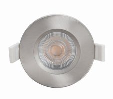Philips Dive LED SL261 Zápustné svítidlo do koupelny kruhové 5W/350lm 85mm 2700K IP65 nikl