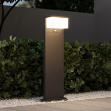 TRIO 440969142 NESTOS venkovní stojanové svítidlo/sloupek se senzorem SMD LED V800mm 13W/1300lm 3000K IP54 antracitová, bílá