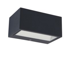 LUTEC 5189113118 GEMINI nástenné LED svietidlo 10,5W 3000K IP54 tmavá šedá