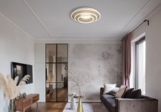 Stropní svítidlo LED 3000 / 4000 / 6000K piesková IP20 GLOBO lighting LAWANDA 48564-40S