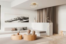 TRIO SELECT 644310179 NALA stropní svítidlo D720mm SMD LED 57W/6800lm 2300+3000+4000K zlatá, switchdimmer