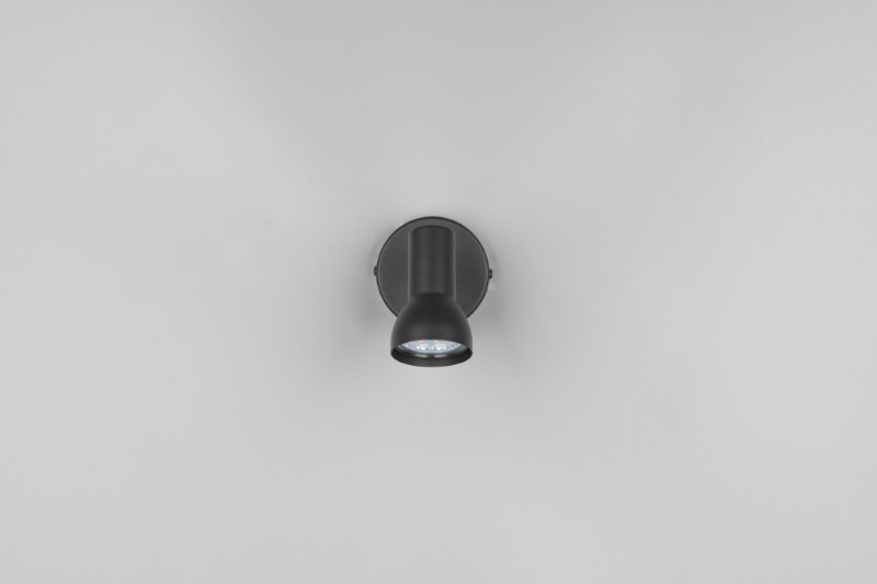 TRIO Reality R81791032 CANTAR nástenné bodové svietidlo/spot 1xGU10 čierna matná