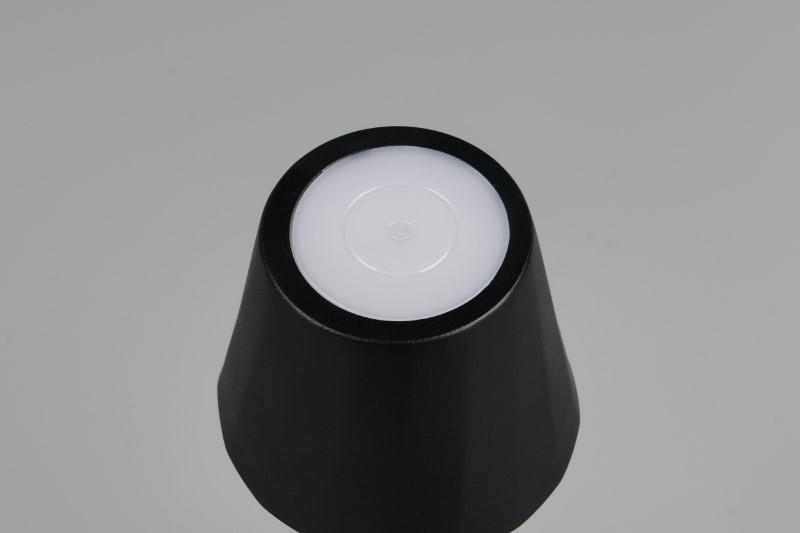 TRIO Reality R55961132 DIAZ dotyková stolná lampička v210mm SMD LED 1,6W/160lm 2700-6500K IP44 čierna matná