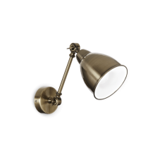 Nástenné svietidlo Ideal lux 027876 NEWTON AP1 BRUNITO 1xE27 60W