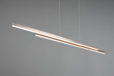 TRIO Reality R37882107 ODIO závesné svietidlo SMD LED 22W/2500lm 3000K nikel matný