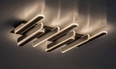 RABALUX 71049 Sindri stropné svietidlo LED 46W/2500lm 3000+4000K čierna, biela