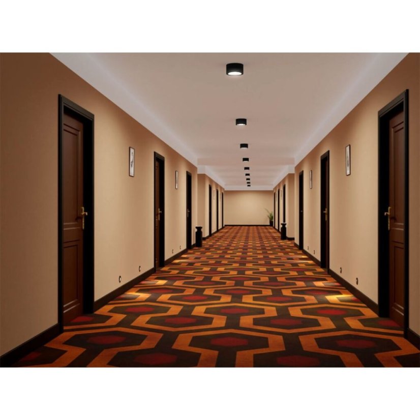 LED2 1235453 KAPA ON stropní svítidlo LED D145mm 12W/1350lm 3000-3500-4000K černá