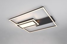 TRIO Reality R67862932 SPIRO stropné svietidlo SMD LED 32W/3800lm 2700-6500K čierna matná, diaľkový ovládač