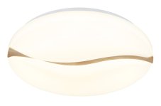 GLOBO 41790-18 LETICIA stropní svítidlo D330mm LED 24W 2860/1910lm 3000+4200+6000K bílá, dřevo