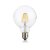 Ideal Lux 188966 LED žárovka E27 Filament G95 8W/860lm 3000K průhledná, globe, stmívatelná