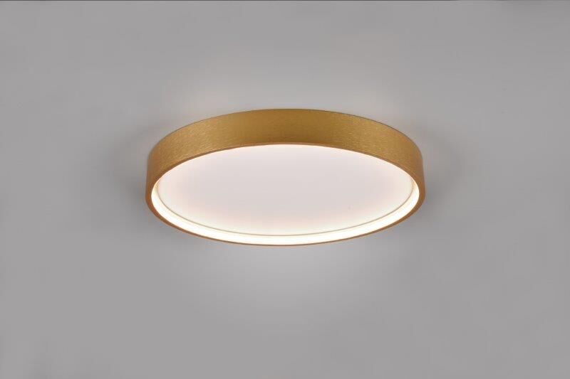 TRIO 641310208 DOHA stropní svítidloSMD LED D450mm 29W/3260lm 2300+3000+4000K mosaz
