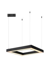 Immax 07173L NEO CANTO SLIM Smart závesné svietidlo LED 800x800x70mm 60W, čierne, Zigbee 3.0