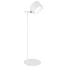 GLOBO 58436W JORJE dotyková stolní lampička V350mm LED 4,5W/120lm 3000+4000+5000K bílá USB kabel, nabíjecí baterie